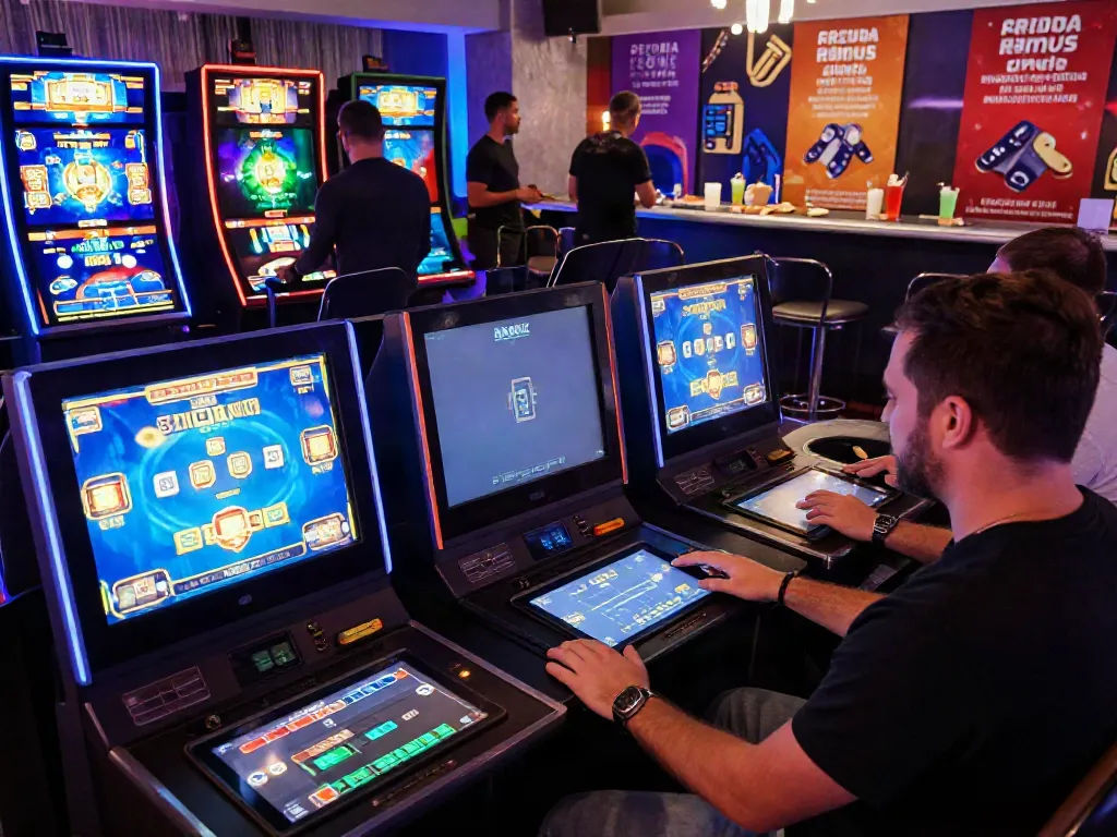 Engaging atmosphere of players enjoying games at amex casinos with vibrant decor and promotions.
