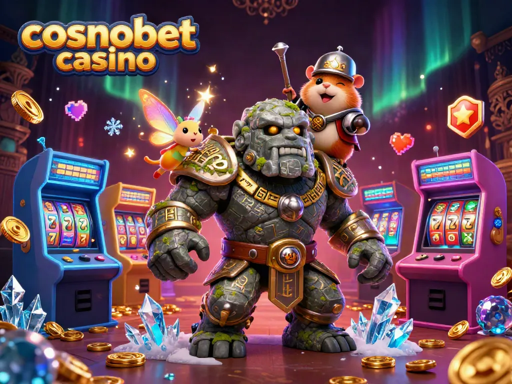 Experience thrilling gameplay at cosmobet casino with magical characters and vibrant slot action.